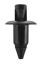 Picture of Fairing Clip Push Rivet Type 6mm hole with Head 12mm, Black (Per 10)