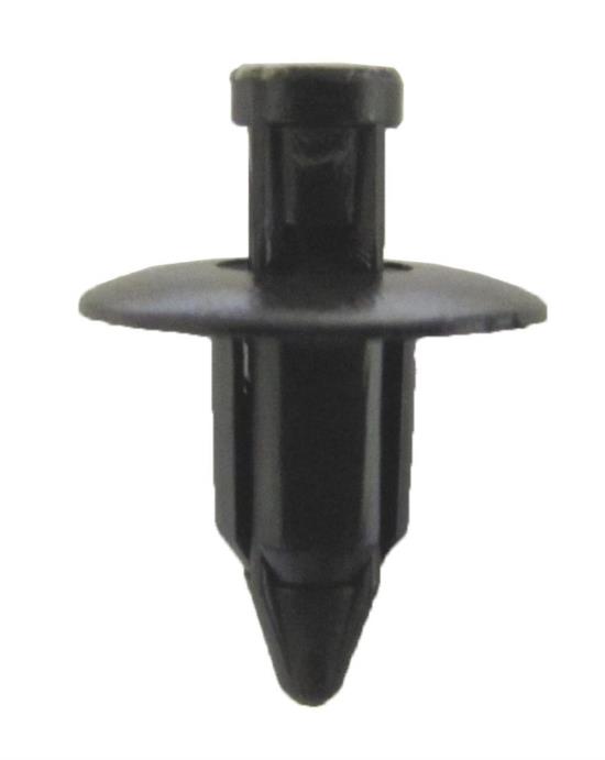 Picture of Fairing Clip Push Rivet Type 6mm hole with Head 15mm, Black (Per 10)