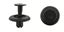 Picture of Fairing Clip Push Rivet Type 6mm hole with Head 18mm, Black (Per 10)