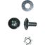 Picture of Screws Fairing 6mm x 13mm, Head 14mm Chrome(Pitch 1.00mm) (Per 10)