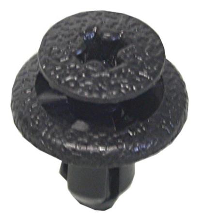 Picture of Fairing Clips 5mm x 15mm Black Plastic with taper wells (Per 100)