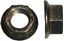 Picture of Nuts Flange 10mm Thread Uses 14mm Spanner (Pitch 1.25mm) (Per 20)