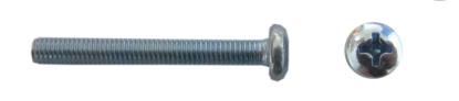 Picture of Screws Large Pan Head 3mm x 25mm(Pitch 0.50mm) (Per 20)