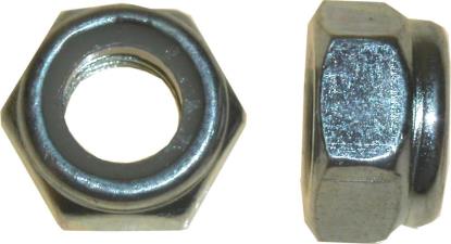 Picture of Nuts Nyloc 4mm Thread Uses 6mm Spanner (Pitch 0.70mm) (Per 20)