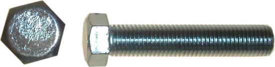Picture of Bolts Hexagon 10mm x 25mm (14mm Spanner Size)(Pitch 1.25mm) (Per 20)