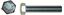 Picture of Bolts Hexagon 10mm x 25mm (14mm Spanner Size)(Pitch 1.25mm) (Per 20)