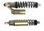 Picture of Shocks 325mm Pin+Pin Chrome body black spring & piggy back (Pair)
