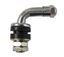 Picture of Tubeless Valve 8mm with 90' Bend chrome locking nuts inside (Per 5)