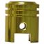 Picture of Valve Cap Piston Shape Gold (Pair)