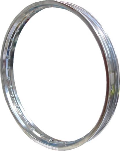 Picture of Chromed Steel Rim 1.20 x 17' for 36 Spokes (Takasago Brand)