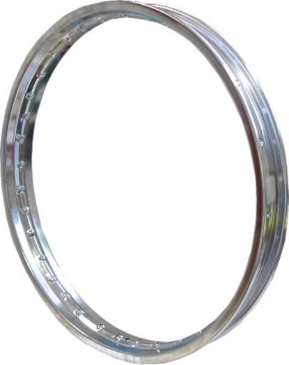 Picture of Chromed Steel Rim 1.40 x 17' for 36 Spokes (Takasago Brand)