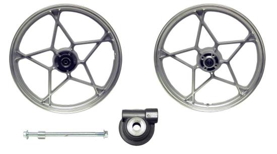 Picture of Front Wheel GS125 disc brake aluminum (Rim 1.60 x 18)