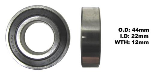 Picture of Wheel Bearing Rear R/H for 2010 Yamaha YZ 250 Z (1P8N) (2T)