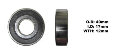 Picture of Wheel Bearing Front L/H for 1989 Yamaha YFM 200 DXW (3GC1)