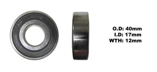 Picture of Wheel Bearing Front L/H for 1987 Yamaha YFM 200 N (24W)