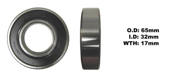 Picture of Wheel Bearing Rear R/H for 2010 Suzuki LT-Z 90 L0