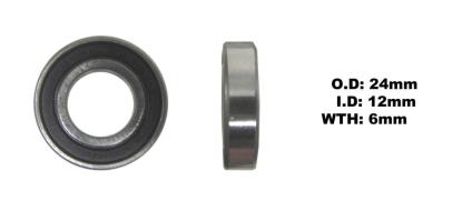 Picture of Bearing Koyo/JTEKT 6901DDU (ID 12mm x OD 24mm x W 6mm)