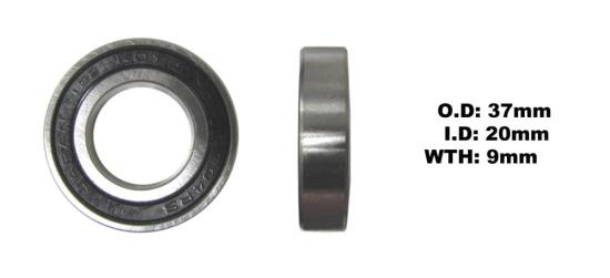 Picture of Wheel Bearing Front R/H for 2004 Yamaha WR 250 FS (4T) (5UM6)