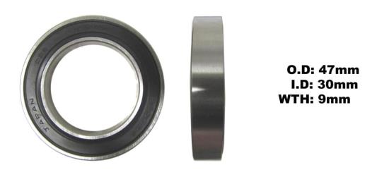 Picture of Wheel Bearing Front R/H for 2004 KTM 250 EXC Racing (2T)