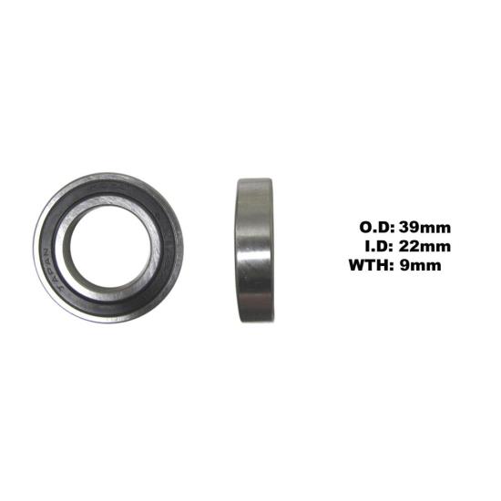 Picture of Bearing Koyo/JTEKT 69/22DDU (ID 22mm x OD 39mm x W 9mm)