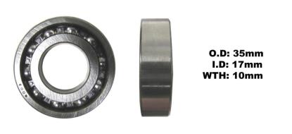Picture of Bearing 6003(I.D 17mm x O.D 35mm x W 10mm)