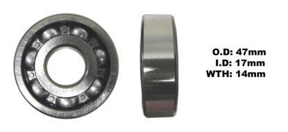 Picture of Bearing 6303(I.D 17mm x O.D 47mm x W 14mm)