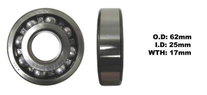 Picture of Bearing 6305 (ID 25mm x OD 62mm x W 17mm)