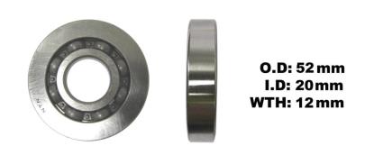 Picture of Crank Bearing R/H for 2008 Peugeot Speedfight (50cc) (L/C) (Front Disc & Rear)