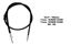 Picture of Speedo Cable Yamaha FS1EDX, RD50, Peugeot V-Clic 50