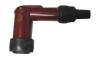 Picture of Spark Plug Cap LB05E-R NGK witt Red Body Fits Solid Terminal