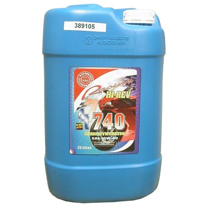 Picture of Hi-Rev 724 Super 4T semi synthetic 10w 40 4 stroke oil