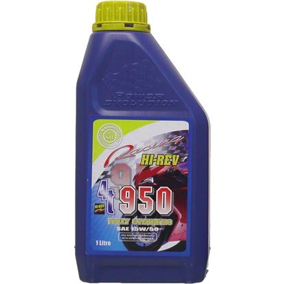 Picture of Hi-Rev 950 Super 4T 100% synthetic 15w 50 4 stroke oil