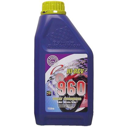 Picture of Hi-Rev Super 4T 100% synthetic 10w/60 4 stroke oil