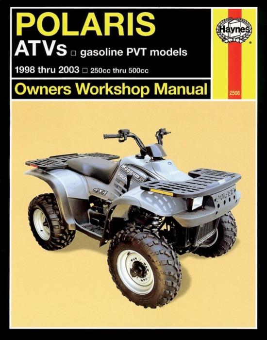Picture of Haynes Workshop Manual Polaris ATVs 98-06
