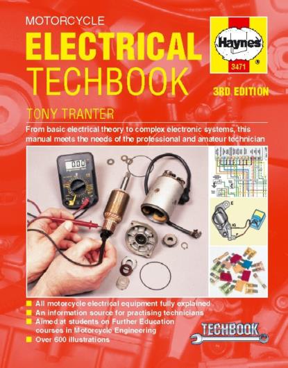 Picture of Haynes Workshop Manual Motorcycle Electrical TechBook (3rd Edition)