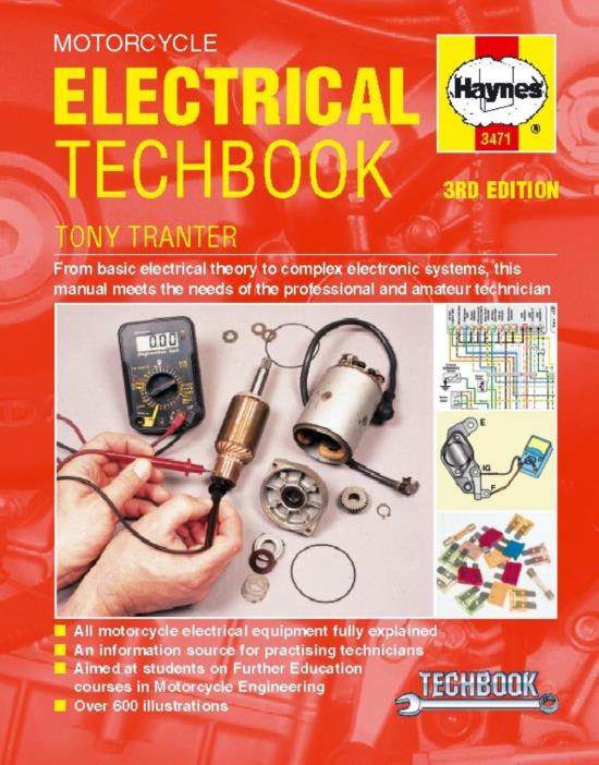 Picture of Haynes Workshop Manual Motorcycle Electrical TechBook (3rd Edition)