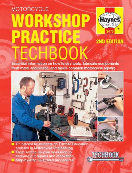 Picture of Haynes Workshop Manual Motorcycle Workshop Practice TechBook (2nd Edition)