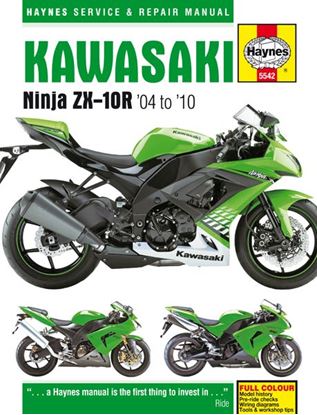 Picture of Haynes Workshop Manual Kawasaki ZX-10R 04-10