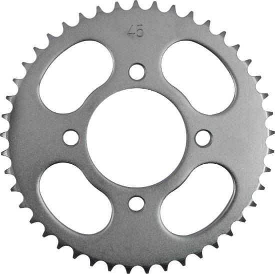 Picture of 45 Tooth Rear Sprocket Cog Honda MTX80 (4 Hole)  (Import) Ref: JTR241