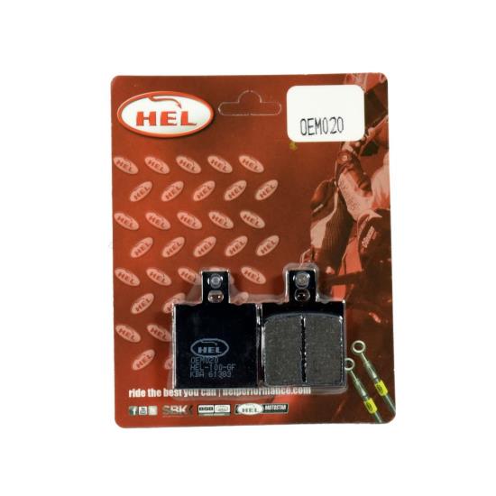 Picture of Brake Disc Pads Front L/H Hel for 1980 Benelli 504 Sport