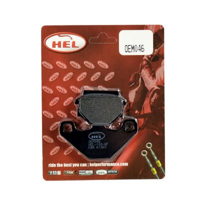 Picture of Brake Disc Pads Front L/H Hel for 1983 Suzuki GSX 400 FD (4 Cylinder)
