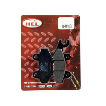 Picture of Brake Disc Pads Front L/H Hel for 1990 Triumph Trophy 1200 (4 Cylinder)