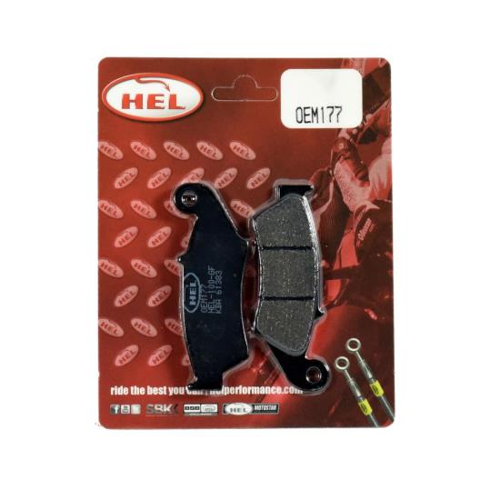 Picture of Brake Disc Pads Front L/H Hel for 1995 Honda XRV 750 S Africa Twin (RD07)