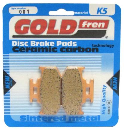 Picture of Goldfren K5-001, VD432, FA152, FDB659, SBS632 Disc Pads (Pair)