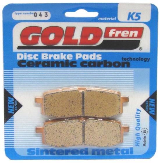 Picture of Goldfren K5-043, VD241, FA105, FDB411, SBS580 Disc Pads (Pair)