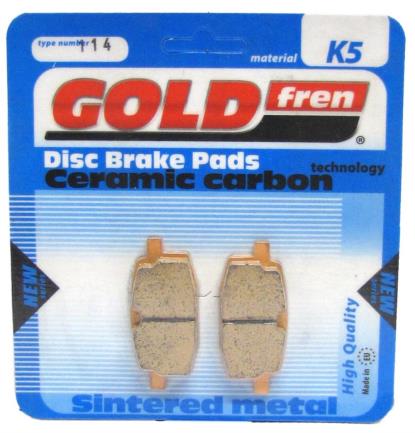 Picture of Goldfren K5-114, VD247, FA169, SBS619 Disc Pads (Pair)