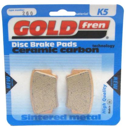 Picture of Goldfren K5-260, FA463, SBS867, DP990 Disc Pads (Pair)