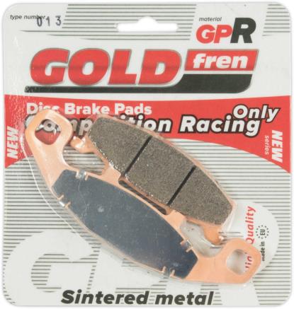 Picture of Goldfren GPR-013, VD427, FA129, FDB481/R, SBS597 Disc Pads (Pair)