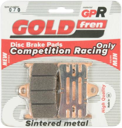 Picture of Goldfren GPR-070, FA168, FA252, FA380 Disc Pads (Pair)