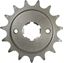 Picture of 16 Tooth Front Gearbox Drive Sprocket Honda XBR500 87-88  JTF294